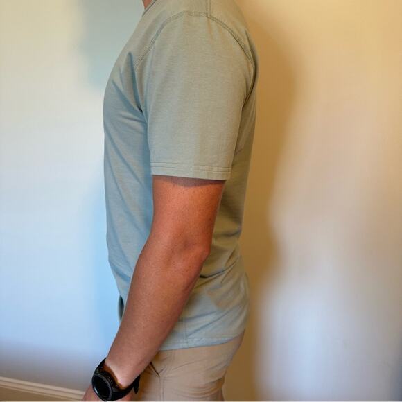 Bylt Basics Green Lux Short Sleeve Tee Medium - Picture 4 of 11